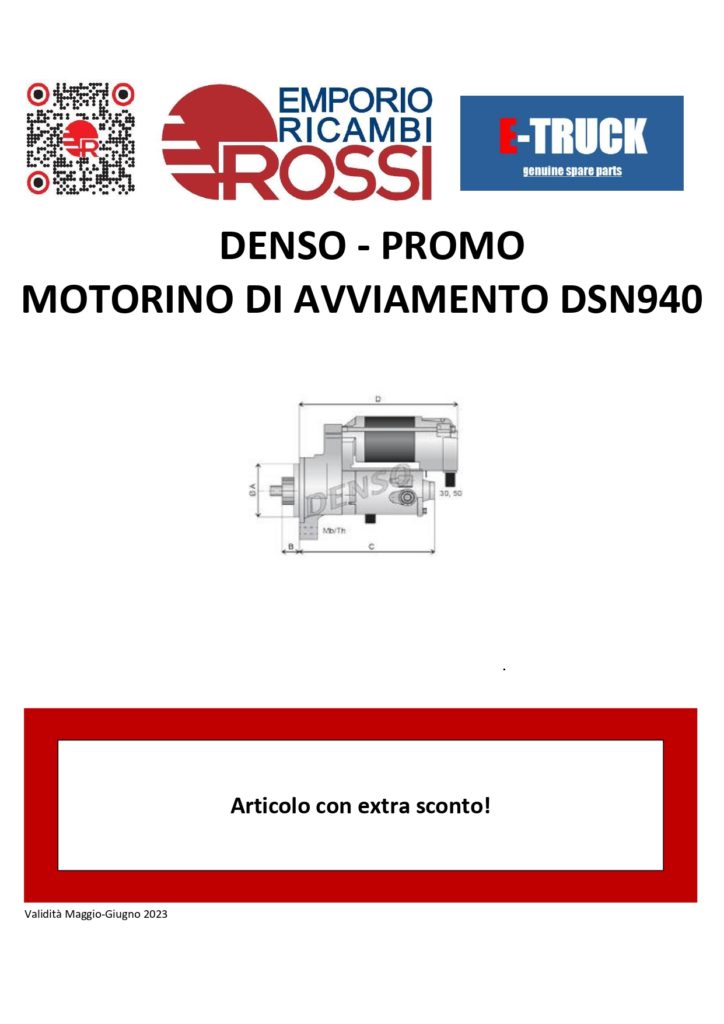 Emporio Ricambi Rossi | DENSO PR. MAG GIU 2023 page 0001